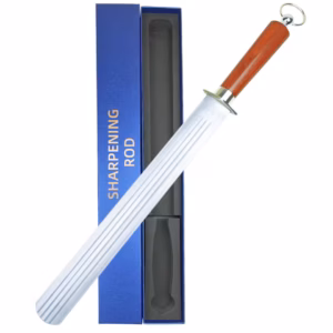 12 inch flat honing steel for kitchen knives
